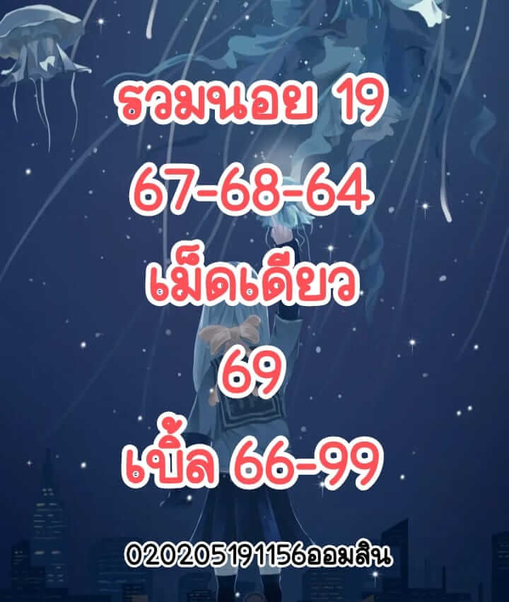 แนวทางหวยฮานอย 19/5/65 ชุดที่ 4