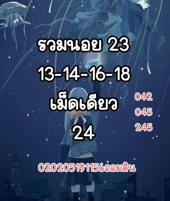 แนวทางหวยฮานอย 23/5/65 ชุดที่ 1