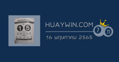 หวยเสือตกถังพลังเงินดี 16/5/65