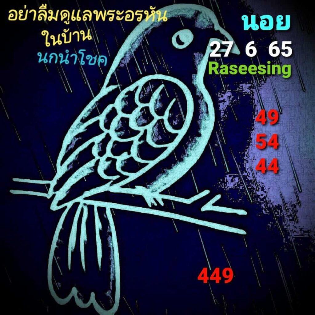 แนวทางหวยฮานอย 27/6/65 ชุดที่ 7