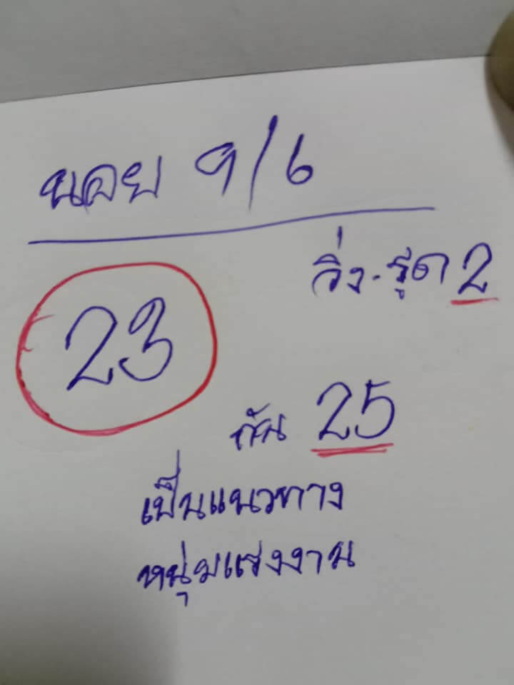 แนวทางหวยฮานอย 9/6/65 ชุดที่ 8