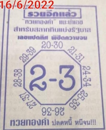 เลขแปดทิศ 16/6/64