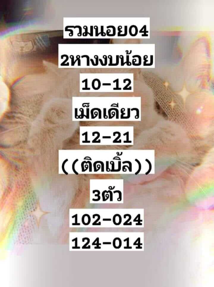 แนวทางหวยฮานอย 4/7/65 ชุดที่ 8