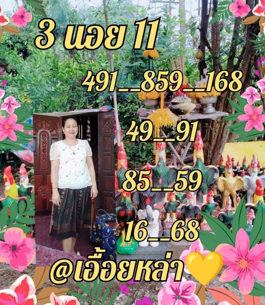 แนวทางหวยฮานอย 11/7/65 ชุดที่ 6