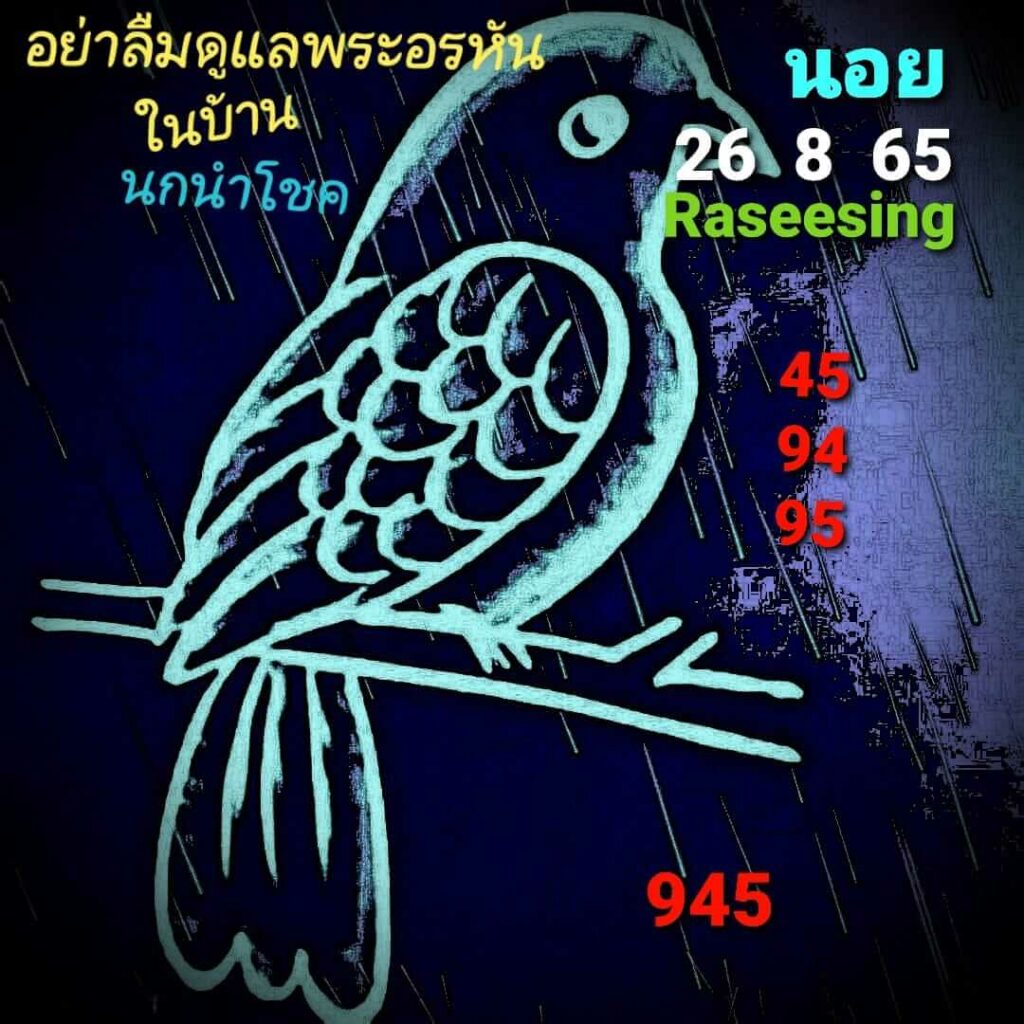 แนวทางหวยฮานอย 26/8/65 ชุดที่ 8