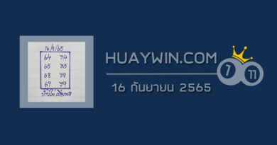 หวยบ้านไผ่เมืองพล 16/9/65
