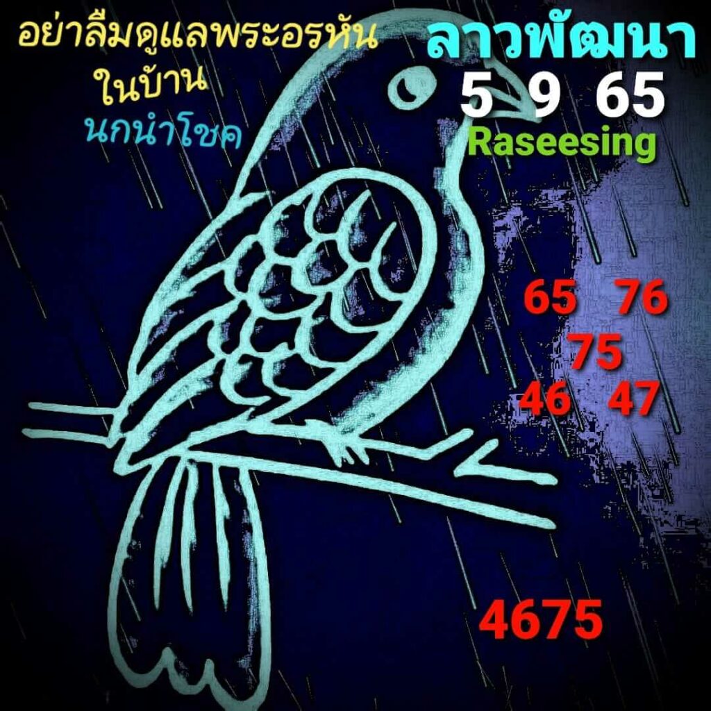 แนวทางหวยลาว 5/9/65 ชุดที่ 3