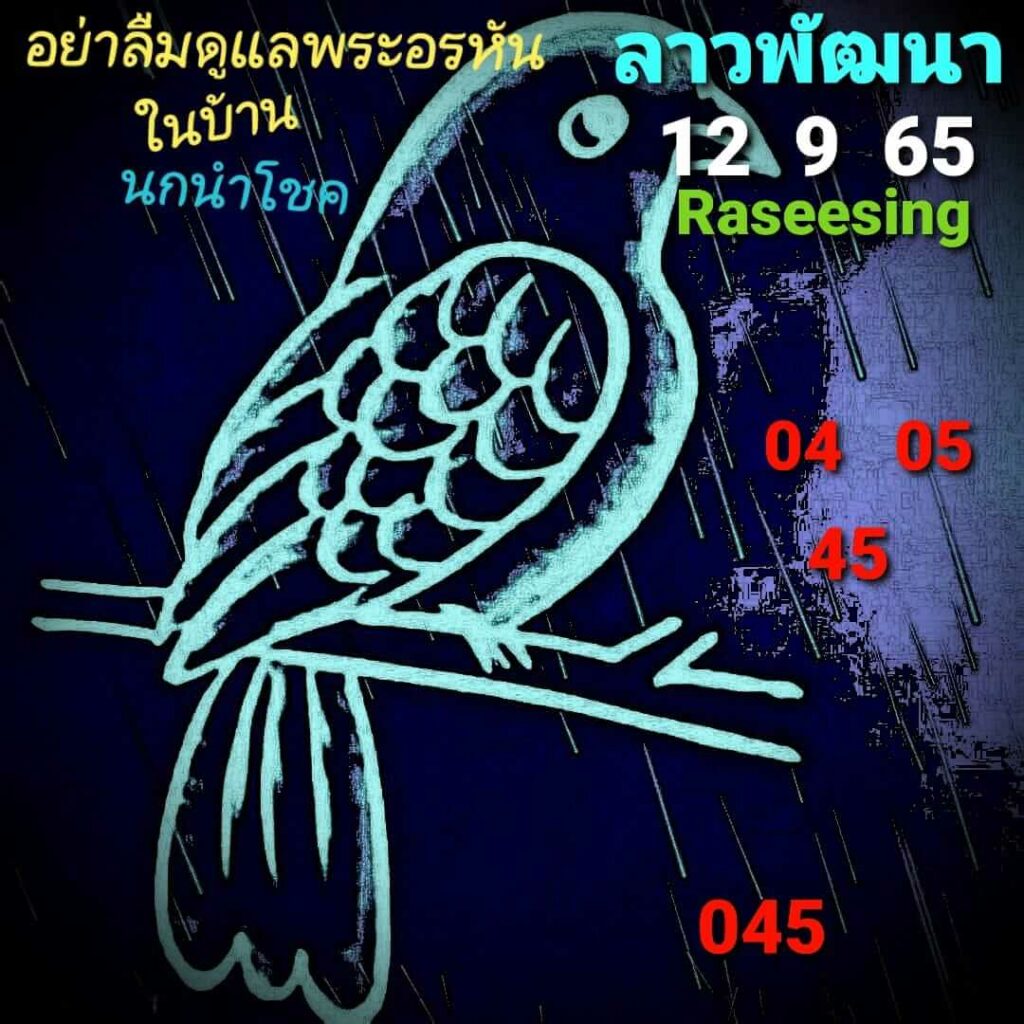 แนวทางหวยลาว 12/9/65 ชุดที่ 8