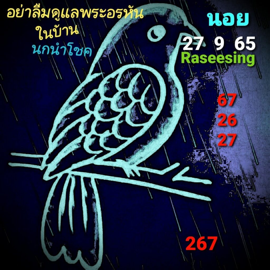 แนวทางหวยฮานอย 27/9/65 ชุดที่ 1