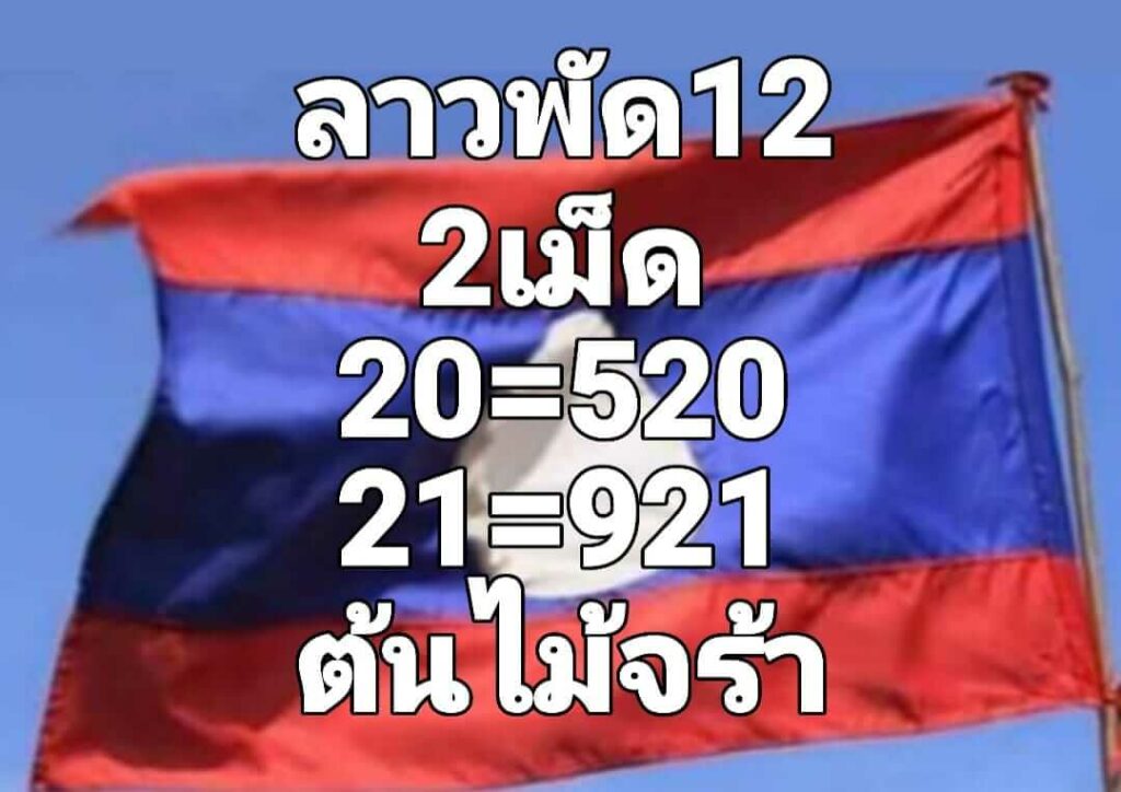 แนวทางหวยลาว 12/10/65 ชุดที่ 9