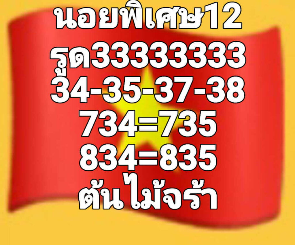 แนวทางหวยฮานอย 12/10/65 ชุดที่ 2