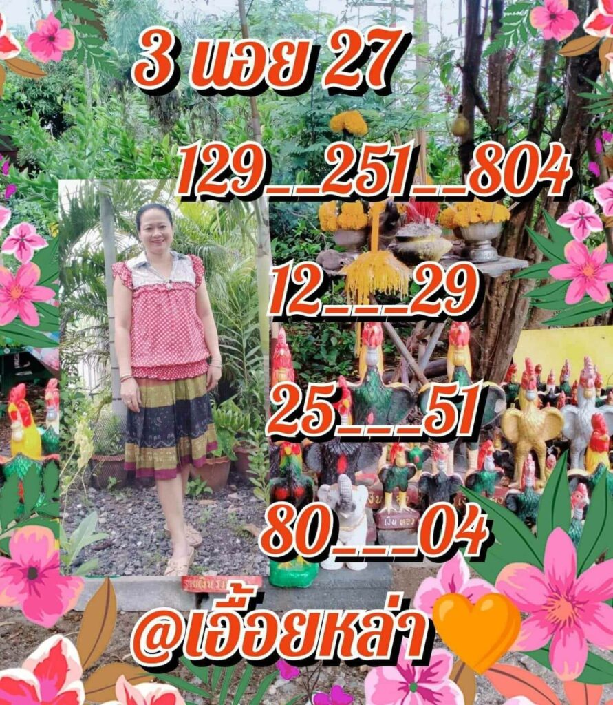 แนวทางหวยฮานอย 27/10/65 ชุดที่ 10