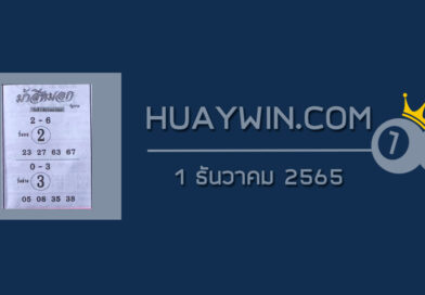 หวยม้าสีหมอก 1/12/65