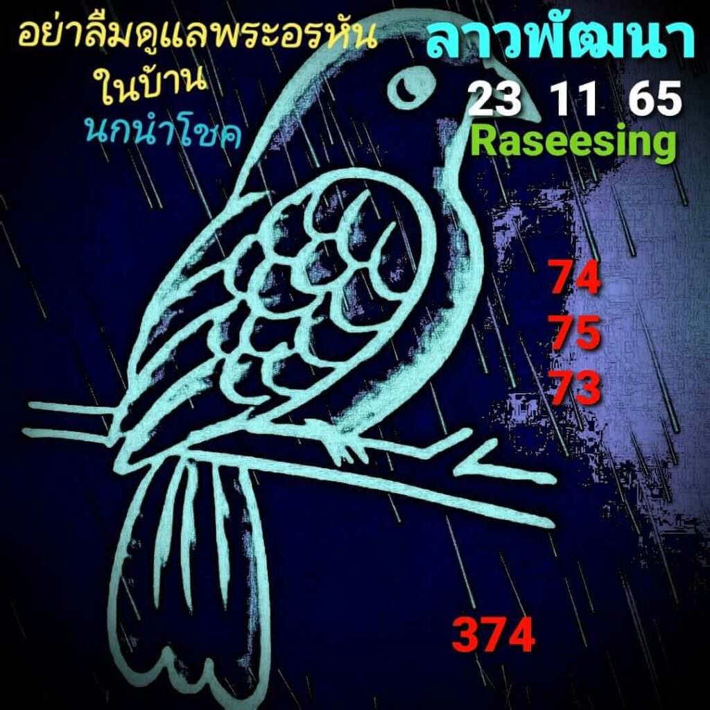 แนวทางหวยลาว 23/11/65 ชุดที่ 9