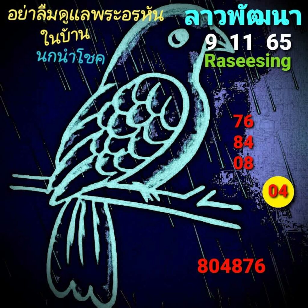 แนวทางหวยลาว 9/11/65 ชุดที่ 7