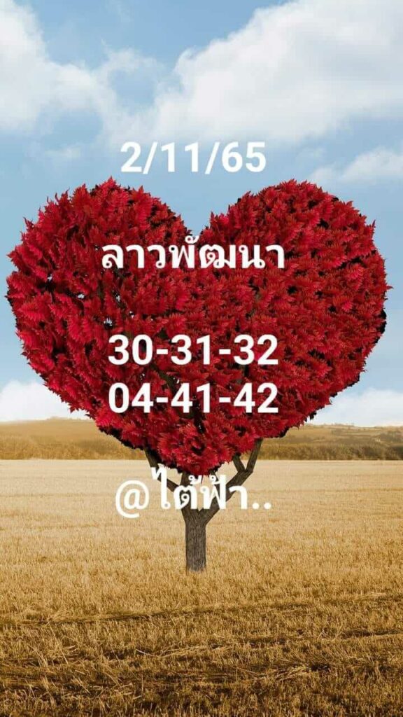 แนวทางหวยลาว 2/11/65 ชุดที่ 5