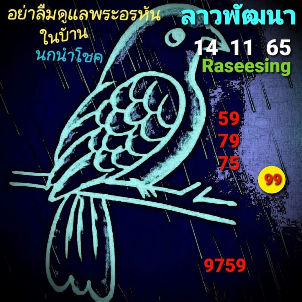 แนวทางหวยลาว 14/11/65 ชุดที่ 5