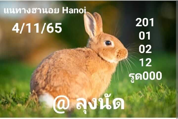 แนวทางหวยฮานอย 4/11/65 ชุดที่ 9