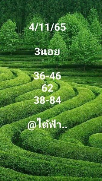 แนวทางหวยฮานอย 4/11/65 ชุดที่ 5