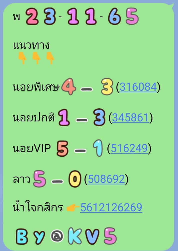 แนวทางหวยฮานอย 23/11/65 ชุดที่ 8