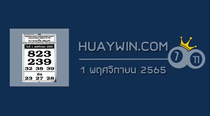 เลขพิเศษ 1/11/65