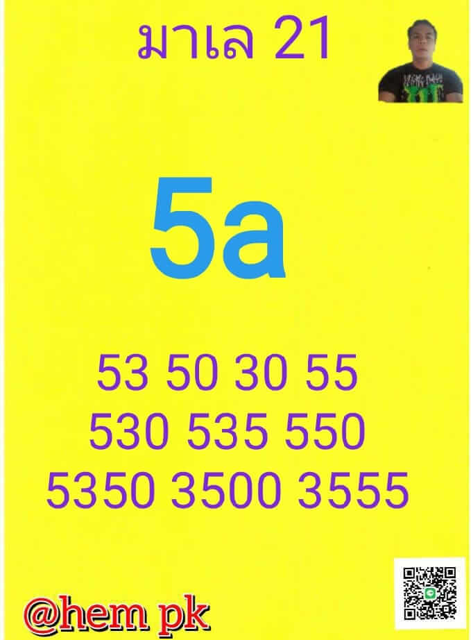 หวยมาเลย์วันนี้ 21/12/65 ชุดที่ 3