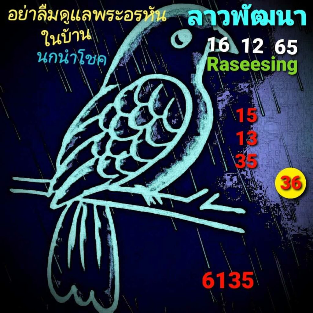 แนวทางหวยลาว 16/12/65 ชุดที่ 7