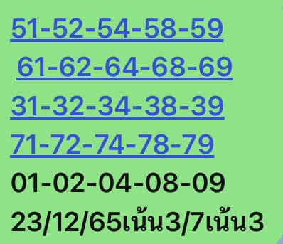 หวยหุ้นวันนี้ 23/12/65 ชุดที่ 6