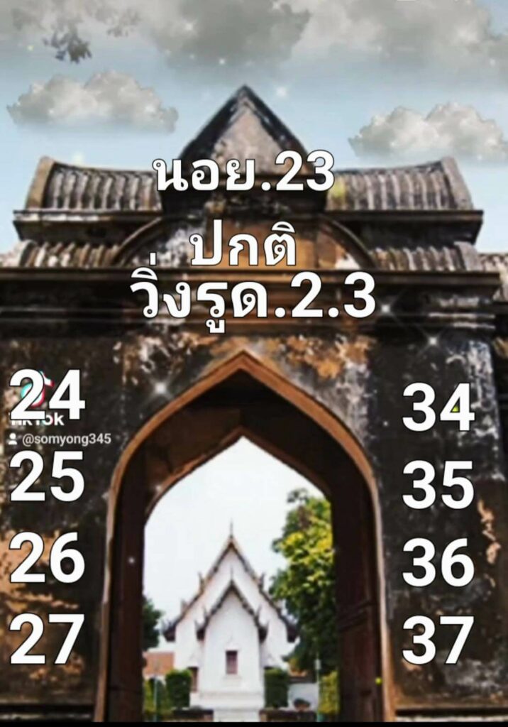 แนวทางหวยฮานอย 23/12/65 ชุดที่ 1