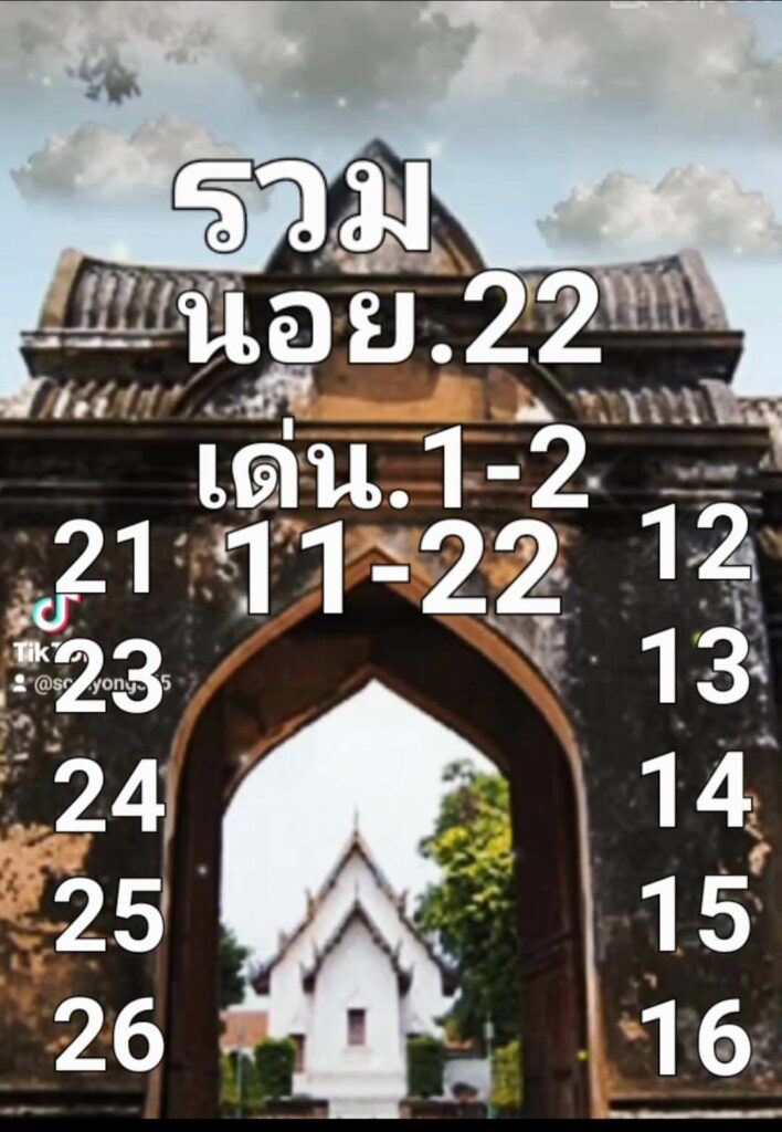 แนวทางหวยฮานอย 22/12/65 ชุดที่ 2