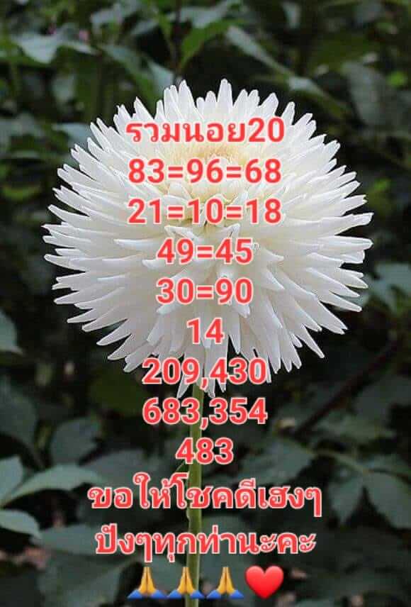 แนวทางหวยฮานอย 20/12/65 ชุดที่ 9