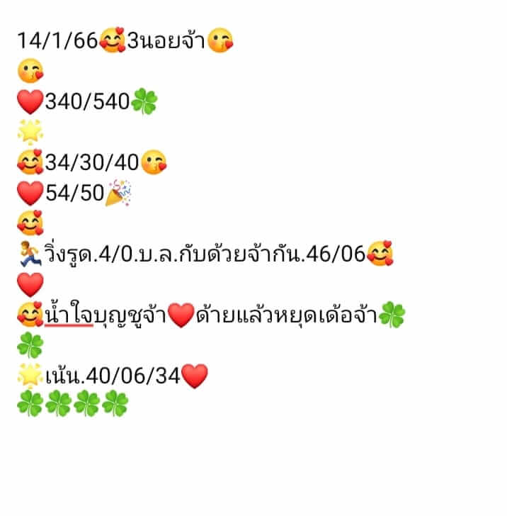 แนวทางหวยฮานอย 14/1/66 ชุดที่ 6