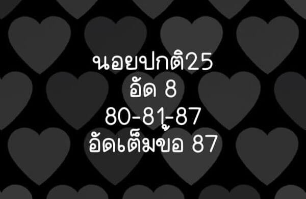 แนวทางหวยฮานอย 25/2/66 ชุดที่ 1