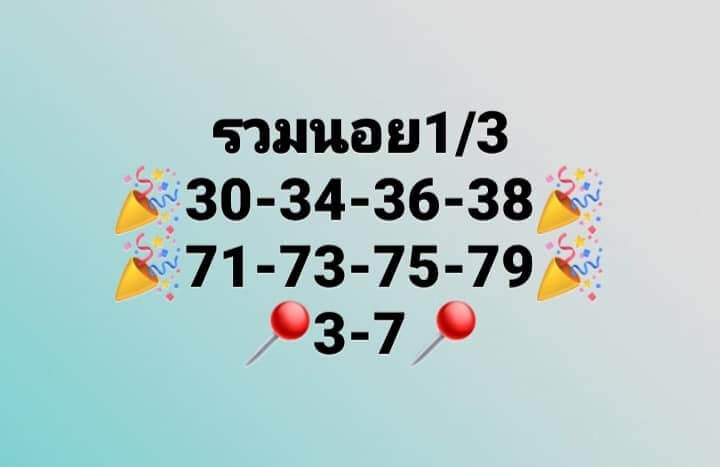 แนวทางหวยฮานอย 1/3/66 ชุดที่ 4