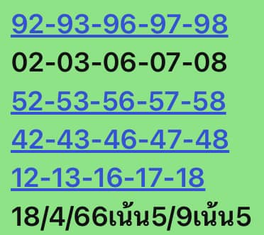 หวยหุ้นวันนี้ 18/4/66 ชุดที่ 8