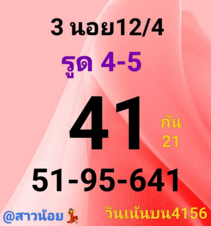 แนวทางหวยฮานอย 12/4/66 ชุดที่ 4