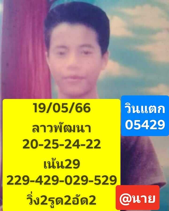 แนวทางหวยลาว 19/5/66 ชุดที่ 8