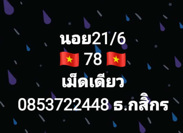 แนวทางหวยฮานอย 21/6/66 ชุดที่ 10