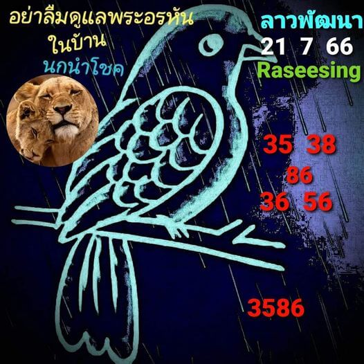 แนวทางหวยลาว 21/7/66 ชุดที่ 4