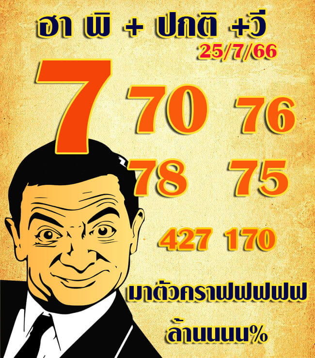 แนวทางหวยฮานอย 25/7/66 ชุดที่ 3