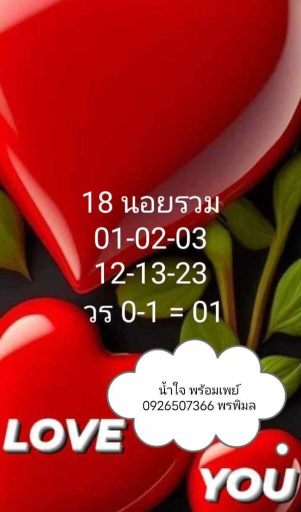 แนวทางหวยฮานอย 18/7/66 ชุดที่ 7