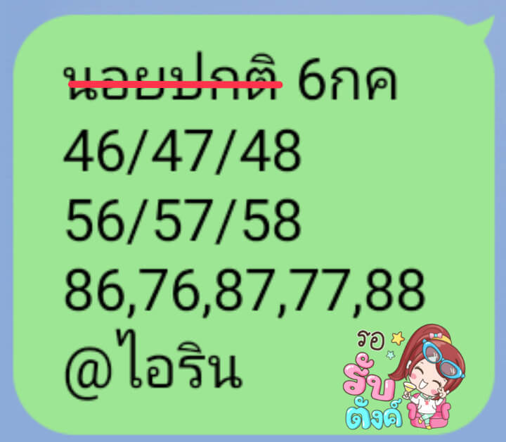 แนวทางหวยฮานอย 6/7/66 ชุดที่ 7