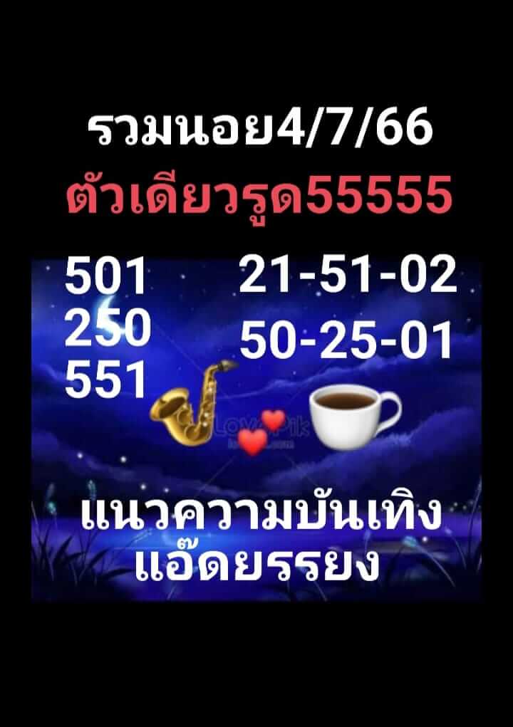 แนวทางหวยฮานอย 4/7/66 ชุดที่ 8