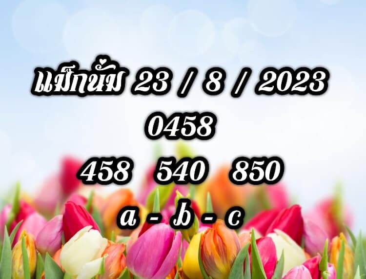 หวยมาเลย์วันนี้ 23/8/66 ชุดที่ 6