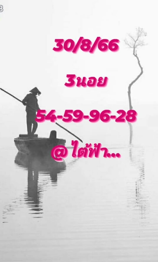 แนวทางหวยฮานอย 30/8/66 ชุดที่ 1