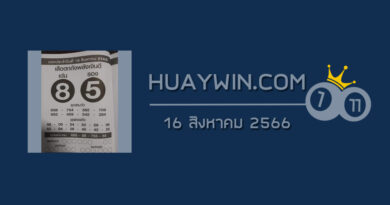 หวยเสือตกถังพลังเงินดี 16/8/66