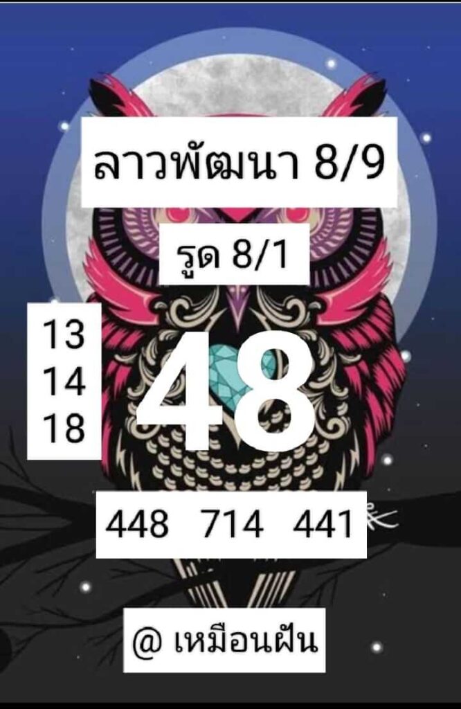 แนวทางหวยลาว 8/9/66 ชุดที่ 9