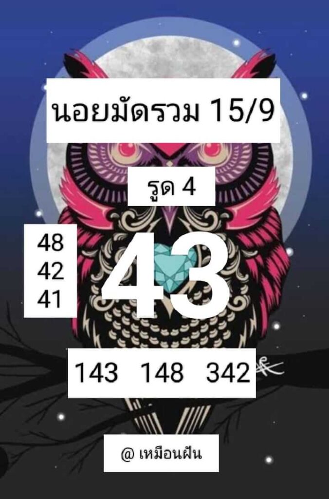 แนวทางหวยฮานอย 15/9/66 ชุดที่ 5