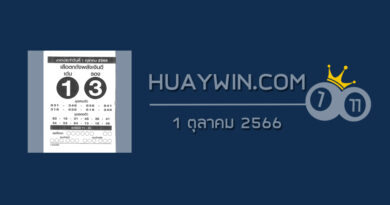 หวยเสือตกถังพลังเงินดี 1/10/66