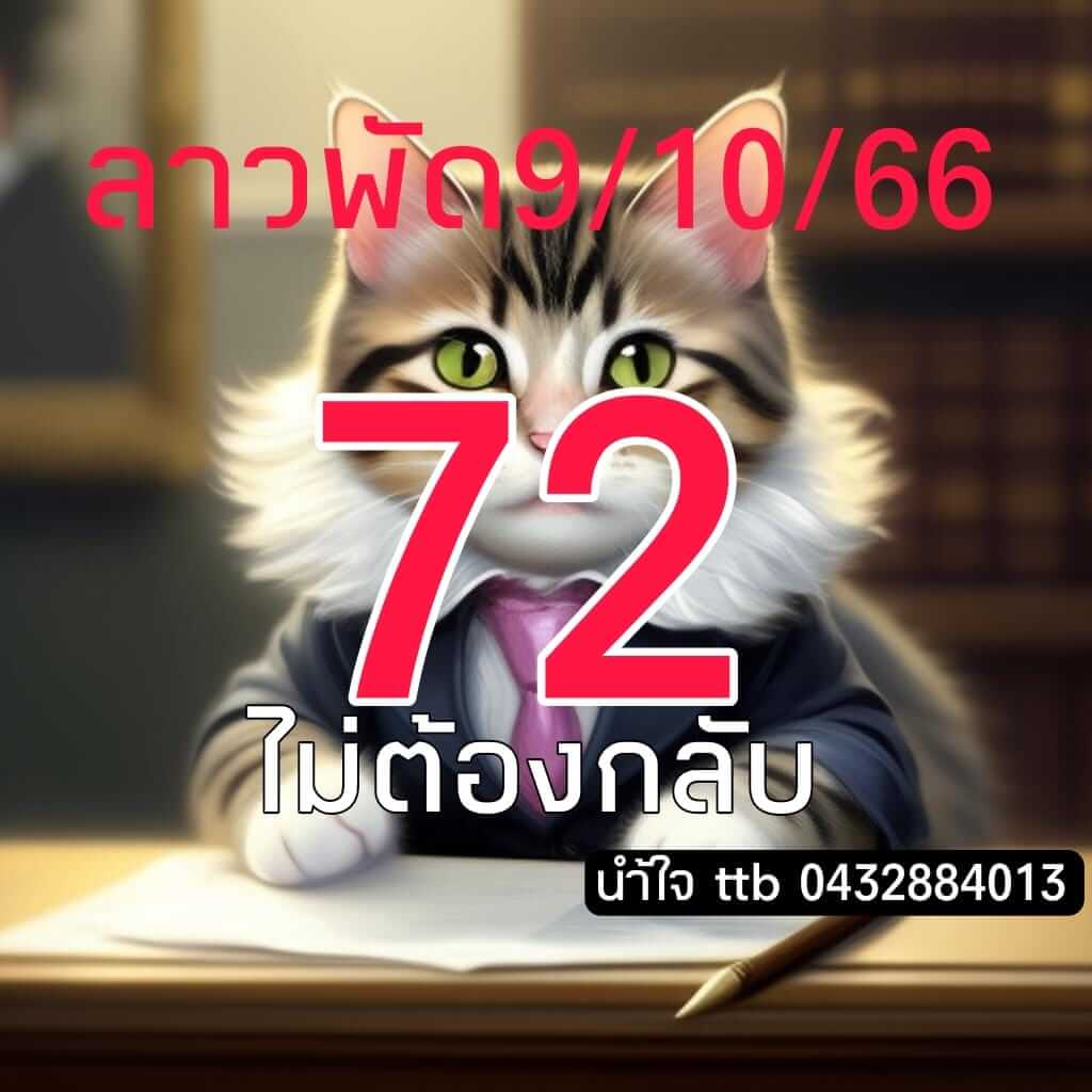 แนวทางหวยลาว 9/10/66 ชุดที่ 1